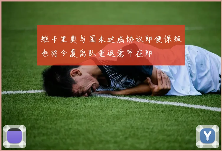 维卡里奥与国米达成协议即便保级也将今夏离队重返意甲在即
